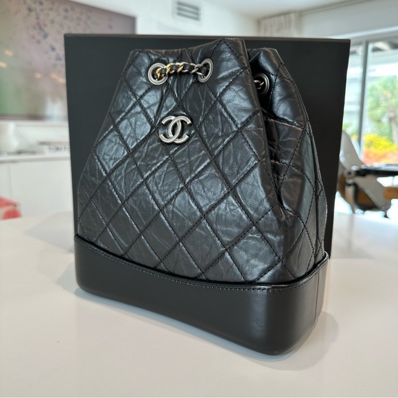 FULL SET CHANEL Small Gabrielle Backpack - Picture 1 of 17
